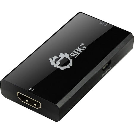 Siig Hdmi 2.0 Repeater - 4Kx2K 60Hz CE-H22J14-S1
